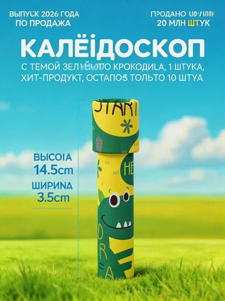 Развивающая игрушка Калейдоскоп детский от 3 лет для девочек и мальчиков