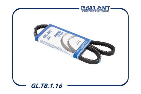 Ремень клиновой 2101 зубчатый 10.7х8-944 GL.TB.1.1, GALLANT GLTB116