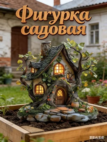 Фигурка садовая
