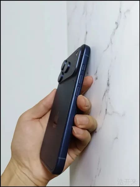 Муляж iPhone 17 PRO MAX-С ЛОГОТИПОМ-Тёмно-синий