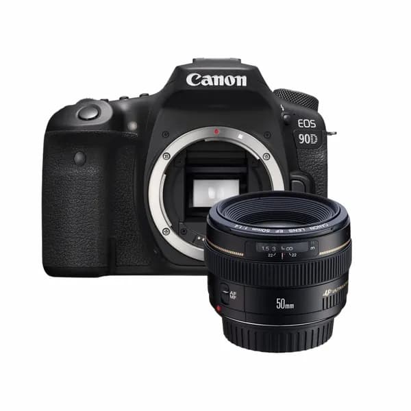 Фотоаппарат Canon 90D Kit 50mm 1.4