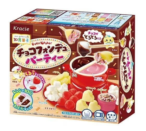 Эксклюзивный набор для создания шоколадного фондю Popin Cookin Kracie, детское кулинарное творчество