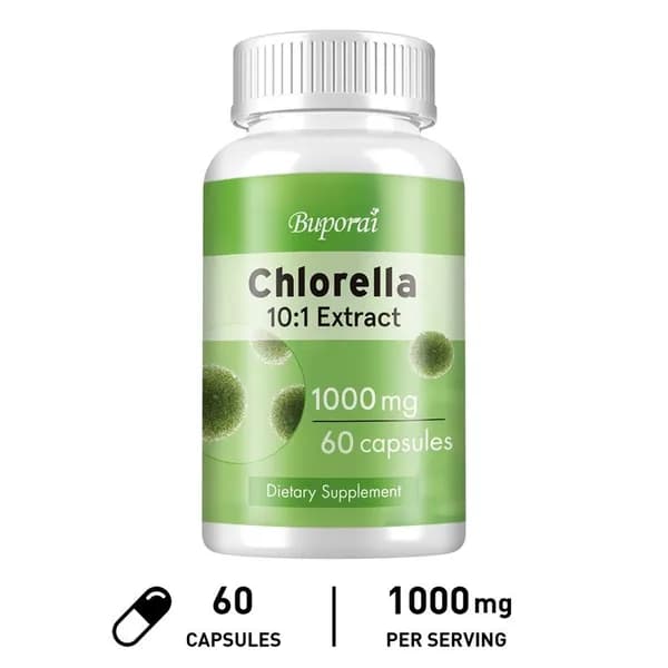 Биологически активная добавка Buporai Chlorella 10:1 разработана для поддержки естественной детоксикации, улучшения пищеварения, укрепления иммунной системы и повышения уровня энергии.