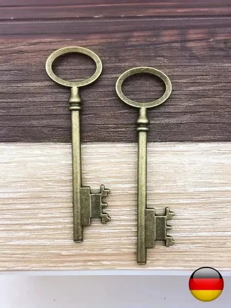 Античные золотые ключи для ритуалов