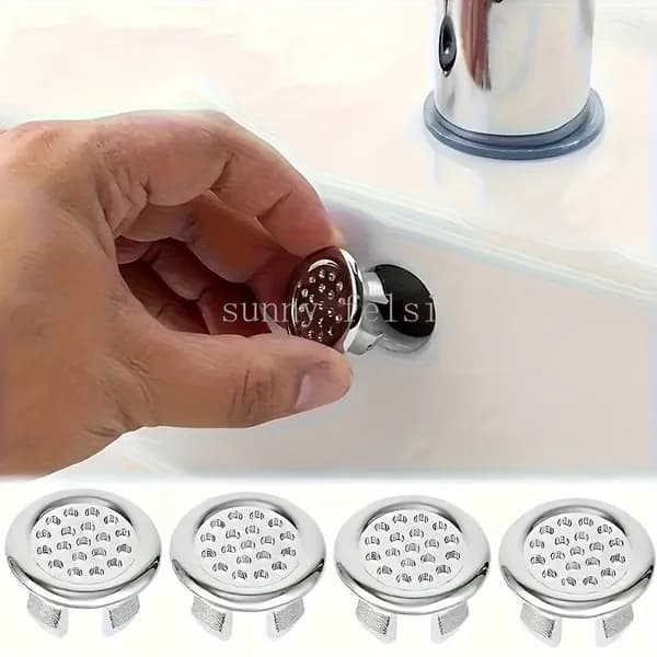 Сетка для раковины 3.1 см х 3.1 см, 4 шт