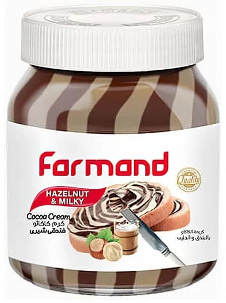 Паста Farmand молочно-ореховая с какао, 330 г