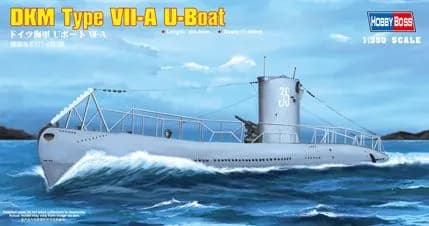 HobbyBoss 83503 1/350 Подводная лодка U-7A ВМС Германии
