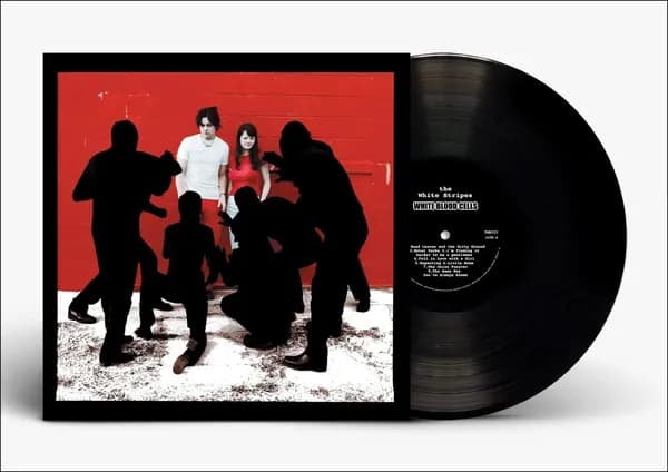 Бестселлер, чёрный LPальбом The White Stripes White Blood Cells на виниле, новый и качественный