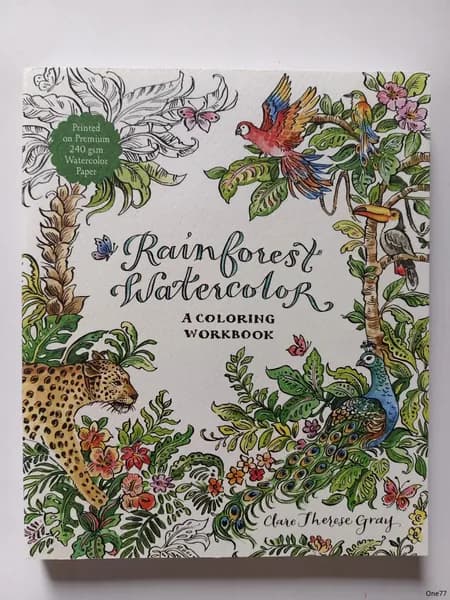 Rainforest Watercolor Clare Therese Gray / 2025