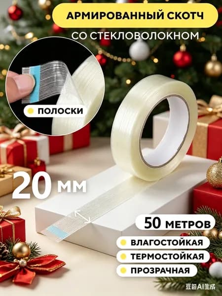 Армирующая лента 20 мм 5 м, 1 шт