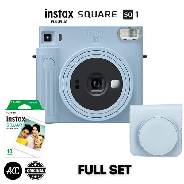 Фотоаппарат мгновенной печати Fujifilm Instax SQ1 + сумка + Ремешок + Аккумулятор + 10 Пленка