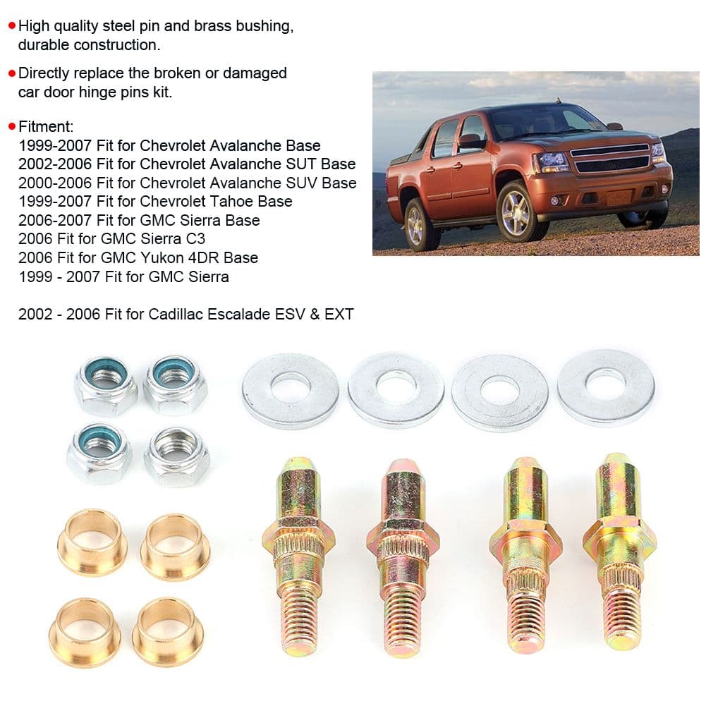 Ремкомплект петли двери Chevrolet Avalanche 4 шт.