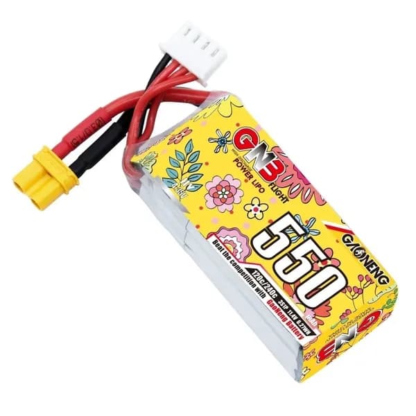 Аккумулятор Li-Po GNB 550mah 3S1P 7.6V HV 120C