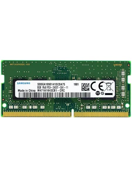 Оперативная память SODIMM DDR4 8GB PC19200 2400MHz M471A1K43CB1-CRC DDR4, 2400 МГц, 1 x 8 ГБ (M471A1K43CB1-CRC)