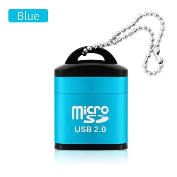 Мини-USB-кардридер для карт памяти Micro SD/TF Высокоскоростной адаптер USB 2.0 для ПК и ноутбука