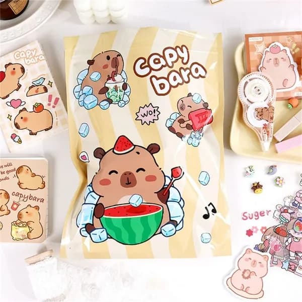 1 пакет студенческих канцелярских принадлежностей Capibala blind bag-от 5 до 6