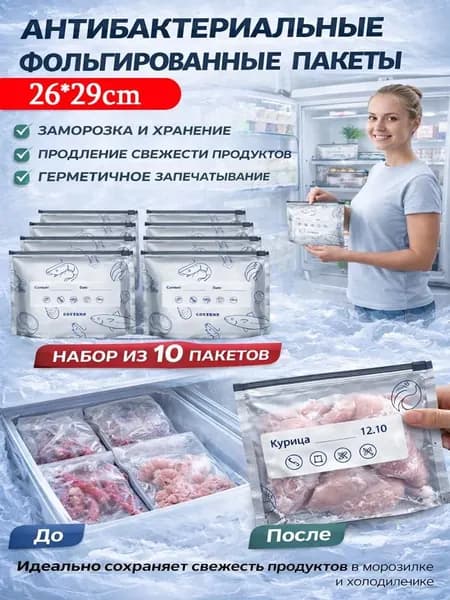 Пакет Дой-пак 26 см, 10 шт