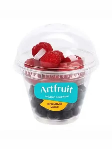 Ягодный микс малина-голубика Artfruit Шейкер 300 г