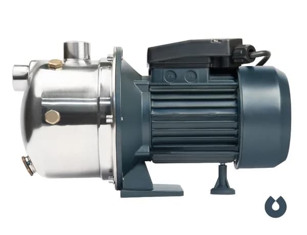 Насос поверхностный ECO JS 100 ,1050 Вт Hmax-40м, Qmax-55 л/мин корпус нерж. сталь