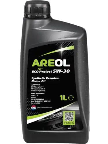 AREOL 5W-30 Масло моторное, Синтетическое, 1 л