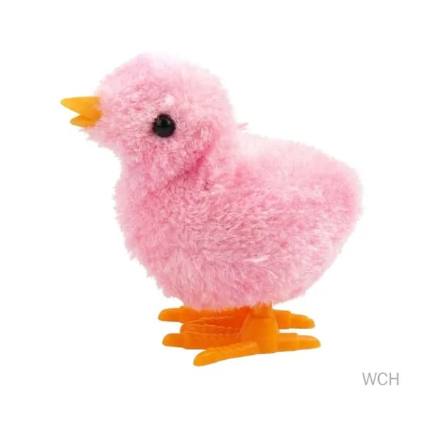 Игрушка плюшевая заводная цыплёнок для собак и кошек