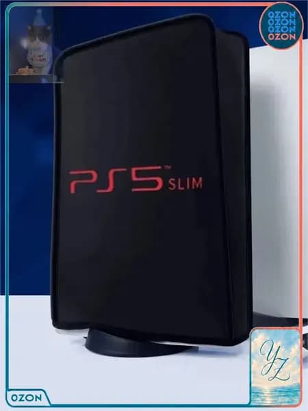 Сумка для хранения игровой консоли PS5 Slim /Пылезащитный чехол/ защитный чехол для игрового контроллера