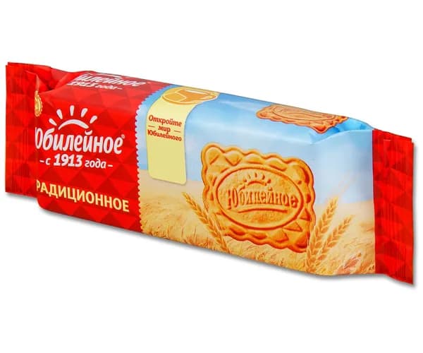 Печенье Юбилейное "Традиционное", 112 г, 1 уп.