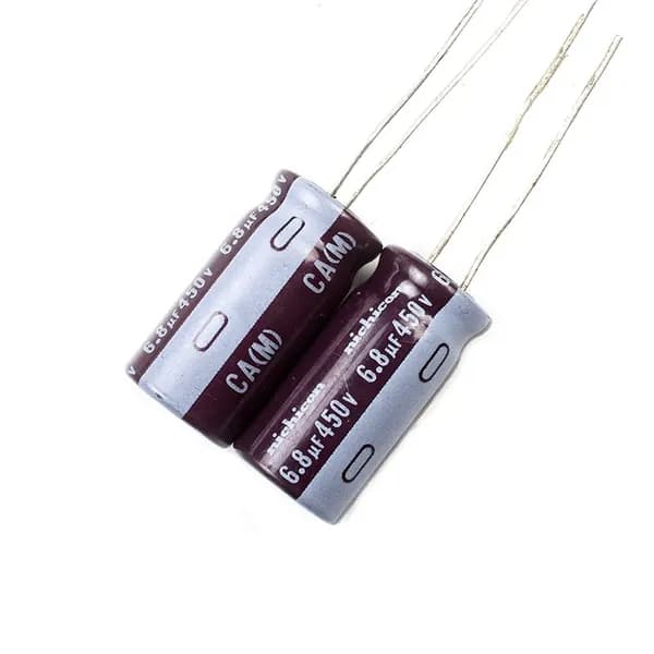 2шт. Конденсатор 450В-6.8мкФ (6.8uF-450V, 10x16мм)
