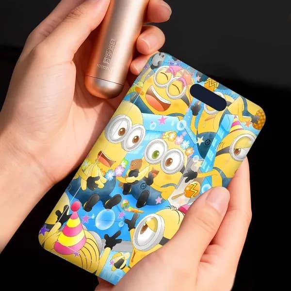Cartoon Lovely Cute Minion Милый мультяшный миньон Бейдж для пропуска на ленте/держатель для карт/чехол для пропуска