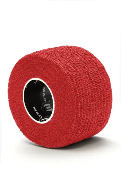 Лента хоккейная для клюшки stretch grip MAD GUY Eco-Line 38мм х 5,5м красный