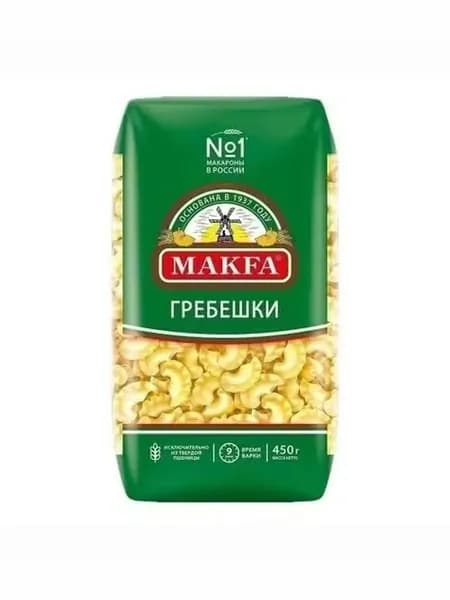 Макаронные изделия Makfa Петушиные гребешки 450 г