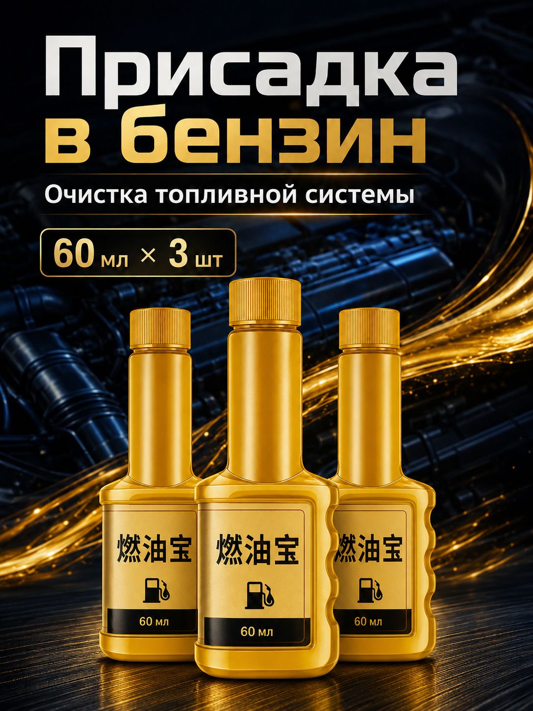 Топливо моторное, 0.18 л
