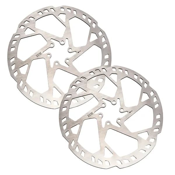 Дисковый тормоз для электровелосипеда диаметром 203 мм и толщиной 2,3 мм