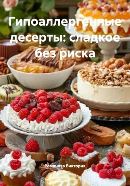 Гипоаллергенные десерты: сладкое без риска | Романова Виктория Алексеевна | Электронная книга