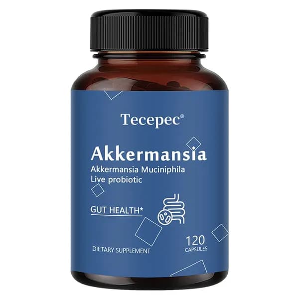 Пробиотики Akermansia Active: здоровье кишечника и баланс микробиома (60/120 капсул)