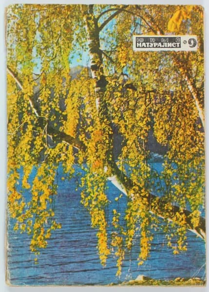 Винтажный журнал СССР Юный Натуралист, 1971 год