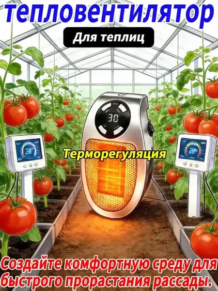 ортативный мини обогреватель настенный с пультом