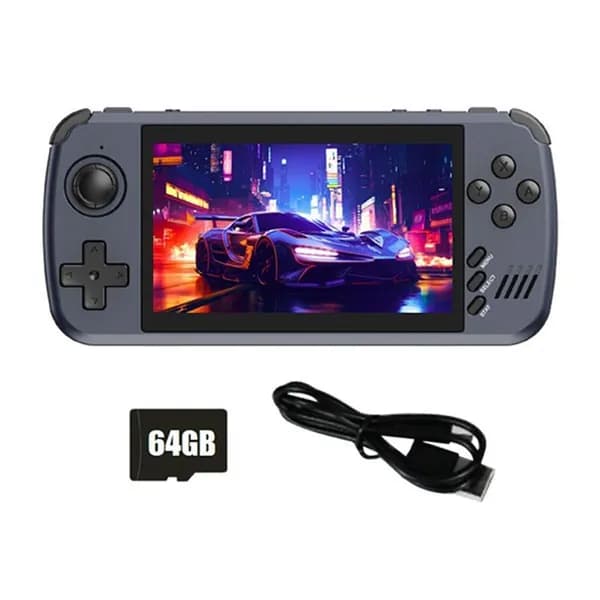 (D A G Y) Игровая консоль X39Pro в стиле ретро, 64 ГБ, экран 4,5 дюйма, подарки совместим с детей B