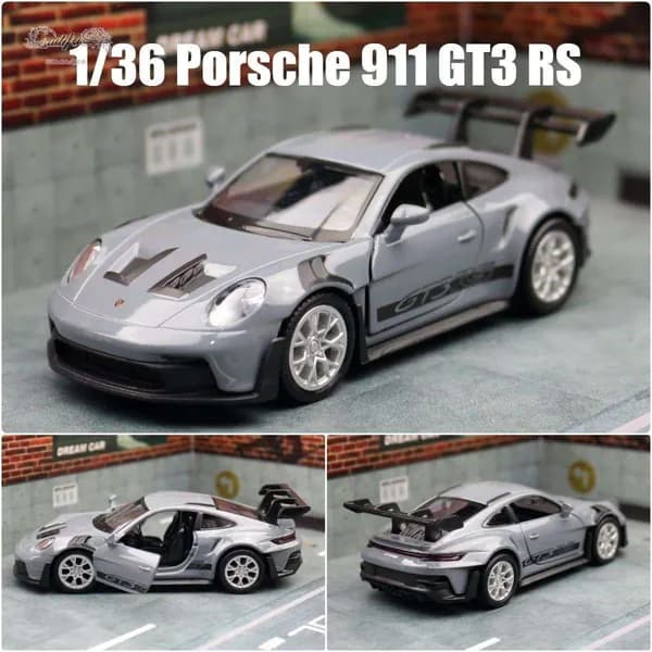 RMZ CITY 1:36 Коллекционная металлическая машина Porsche 911 GT3 RS