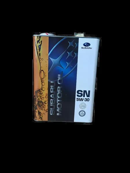 Масло моторное Субару SN 5w30 синтетическое 4л