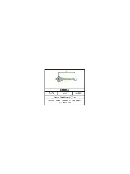 Направляющая тормозного суппорта перед Frenkit G086604