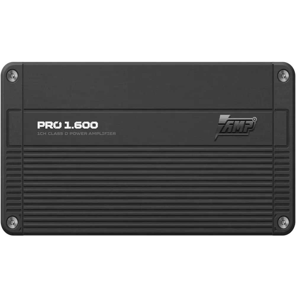Автомобильный одноканальный усилитель для сабвуфера AMP PRO 1.600