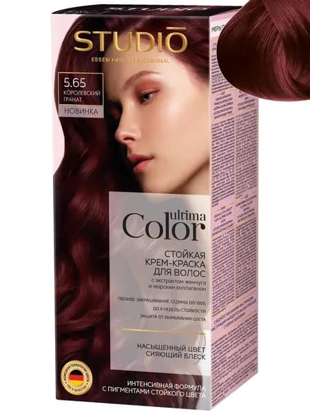 Studio Professional ULTIMA Color крем-краска для волос 5.65, 100 мл