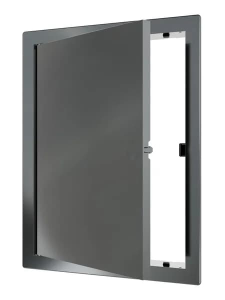 Люк ревизионный LN фланец 150х200 нажимной 172х222 пластик Gray EVECS
