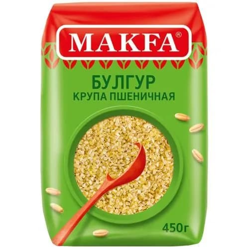 Makfa Булгур крупа пшеничная, 450 г