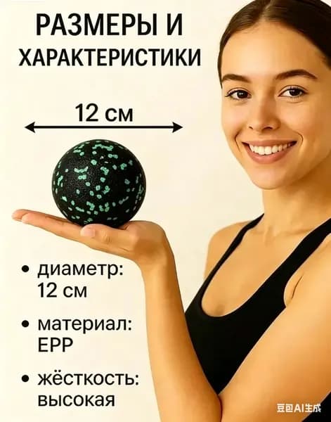 Спортивный массажный мяч