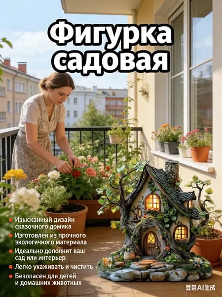 Фигурка садовая