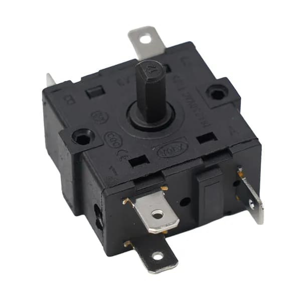 Переключатель поворотный для обогревателя, AC 250V 16A, 3Pin/5Pin, радиатор