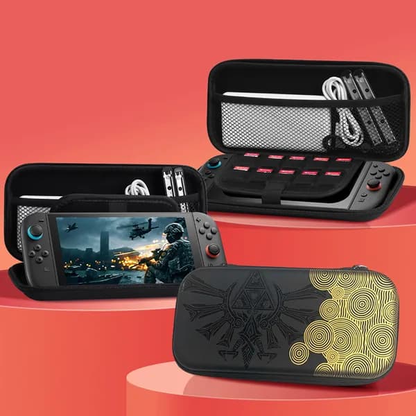 Компактный чехол для Nintendo Switch 2 с защитой экрана