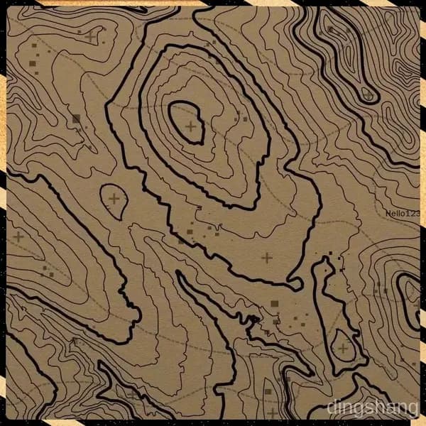 Лист Kydex 300x300x1.5/2 мм, текстура Simple Terrain - для ножен и тактических аксессуаров (1 шт)